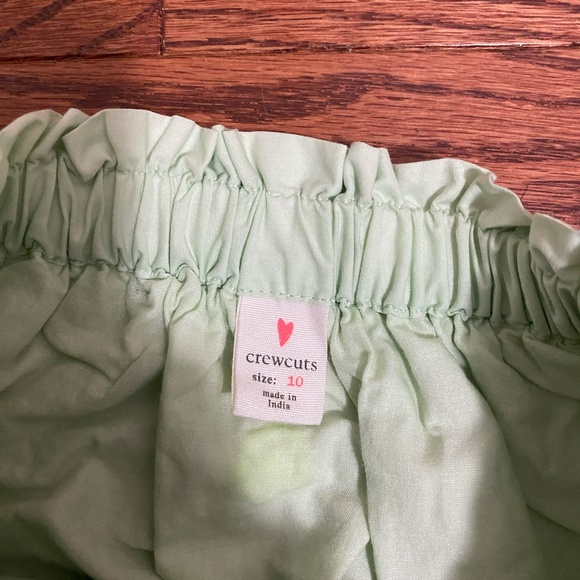 Crewcuts Green Flower Skirt - Picture 2 of 3